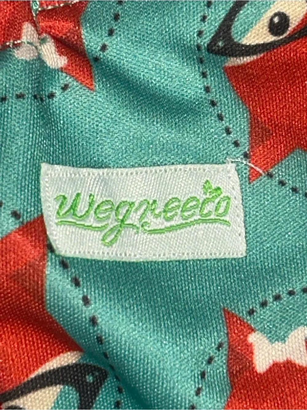 Wegreeco Adjustable Kids Cloth Diaper Cover - Coral, Teal, Navy, White Mix